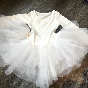 Iloveplum BFF tutu dress girl white tutu 2y